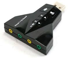 USB Sound Card 7.1 ( Aeroplane Model