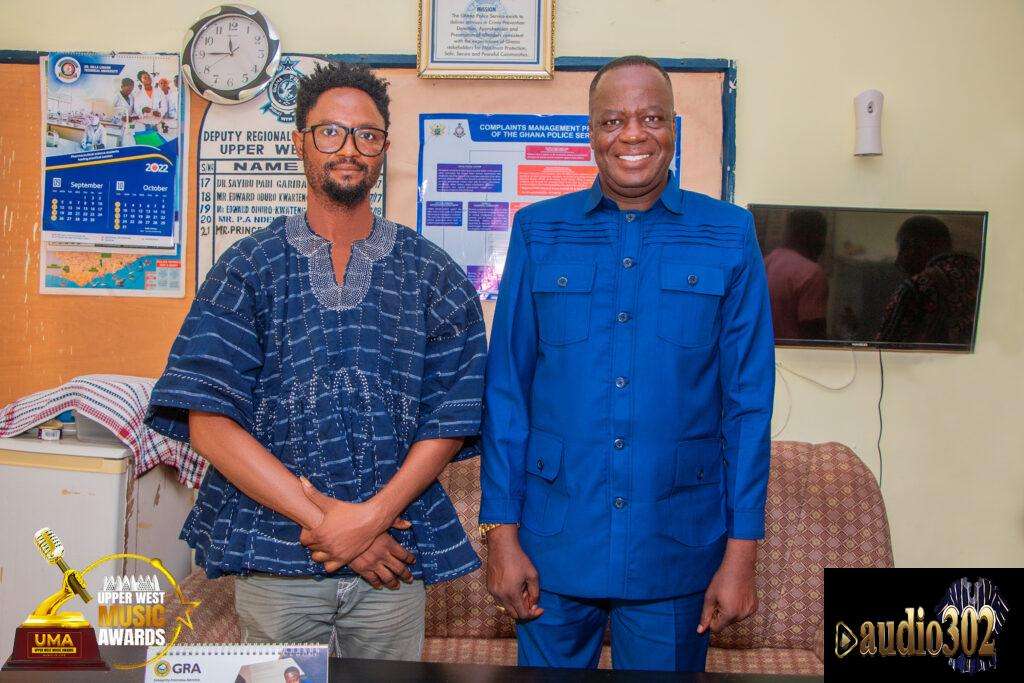  Upper West Music Awards Pays a Courtesy Call to The Upper West Police Commander 